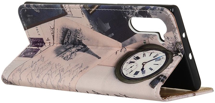 Motorola Edge Portemonnee Hoesje Eiffeltoren Print afbeelding 3