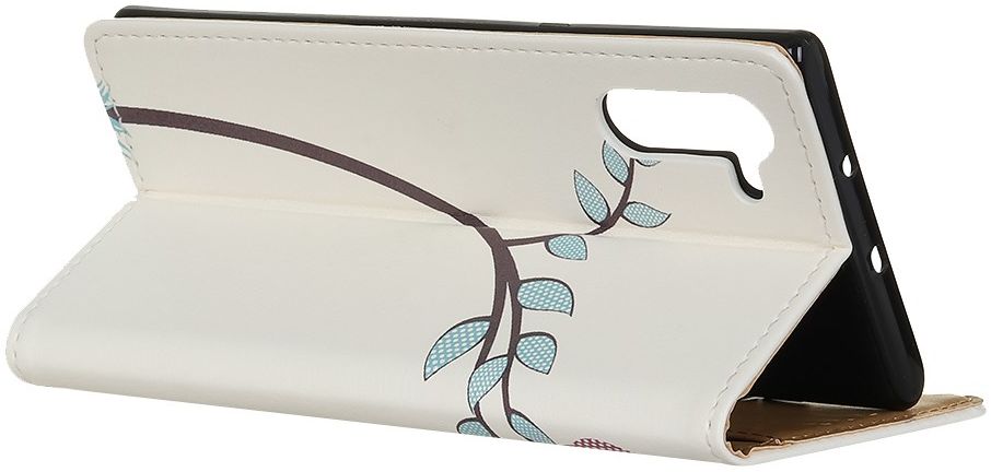 Motorola Edge Portemonnee Hoesje Uilen Print afbeelding 3