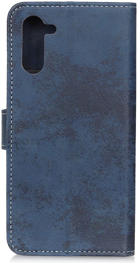 Motorola Edge Retro Portemonnee Hoesje Blauw afbeelding 5