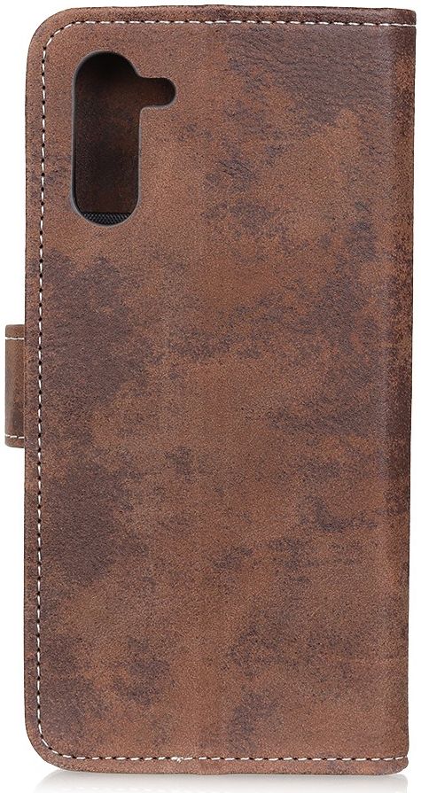 Motorola Edge Retro Portemonnee Hoesje Bruin afbeelding 5