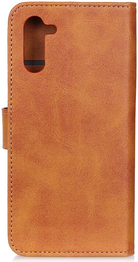Motorola Edge Mat Portemonnee Hoesje Bruin afbeelding 6