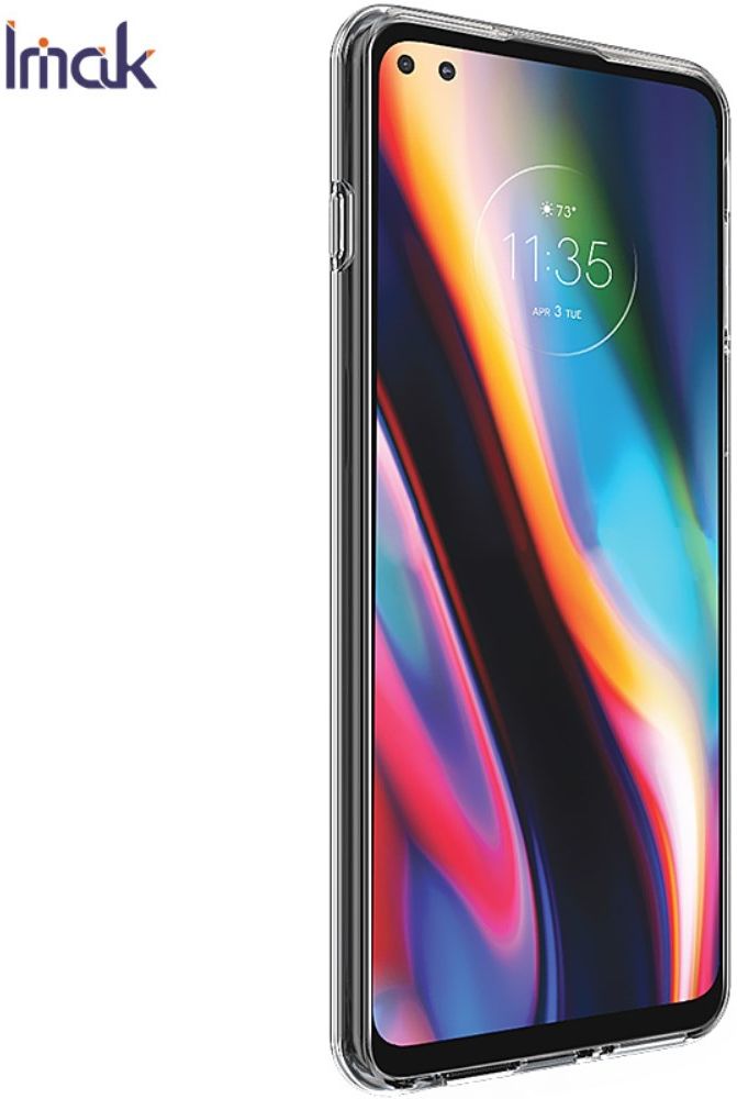 IMAK UX-5 Series Motorola Moto G 5G Plus Hoesje Flexibel  Transparant afbeelding 4