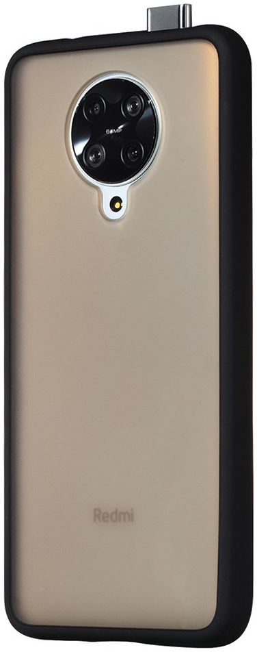 Xiaomi Poco F2 Pro Hoesje met Bumper Zwart afbeelding 2