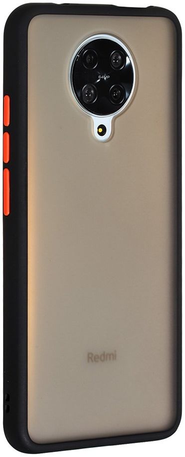 Xiaomi Poco F2 Pro Hoesje met Bumper Zwart afbeelding 4