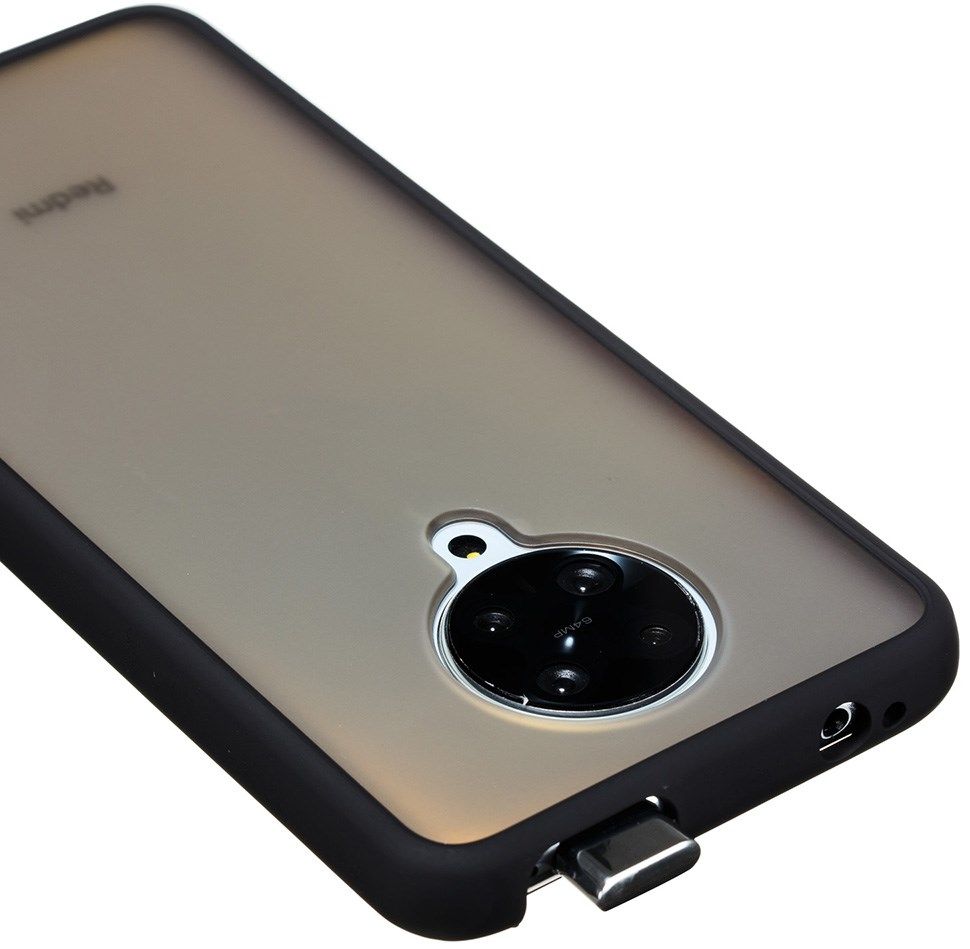 Xiaomi Poco F2 Pro Hoesje met Bumper Zwart afbeelding 5