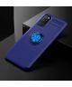 Oppo A52 / A72 Hoesje Kickstand Ring Blauw