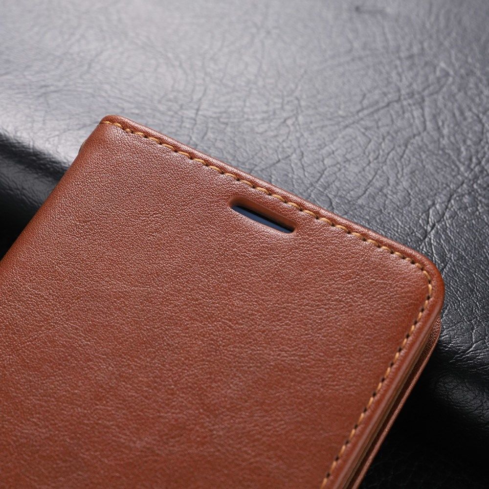 AZNS Oppo A52 / A72 Portemonnee Stand Hoesje Bruin afbeelding 9