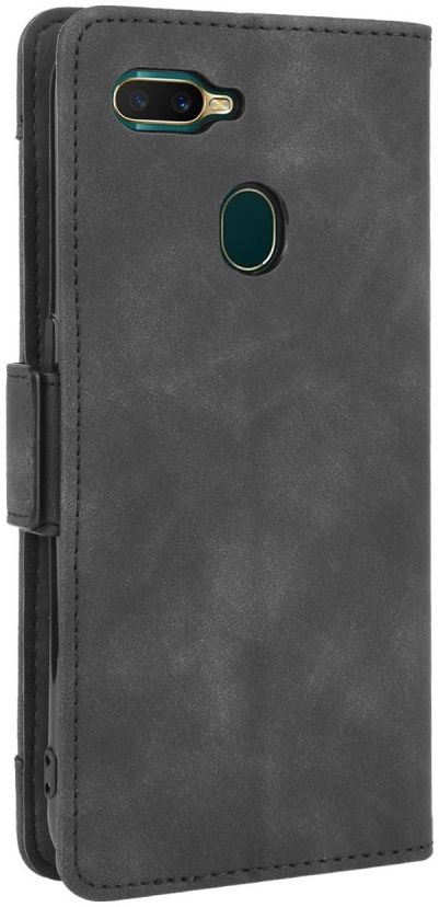 Oppo A12 Portemonnee Book Case Hoesje Met Kaarthouder Zwart afbeelding 10