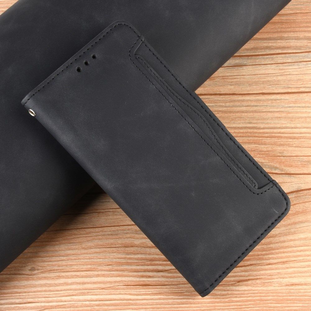 Oppo A12 Portemonnee Book Case Hoesje Met Kaarthouder Zwart afbeelding 5