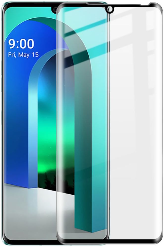 LG Velvet IMAK 3D Curved Full Cover Tempered Glass afbeelding 1