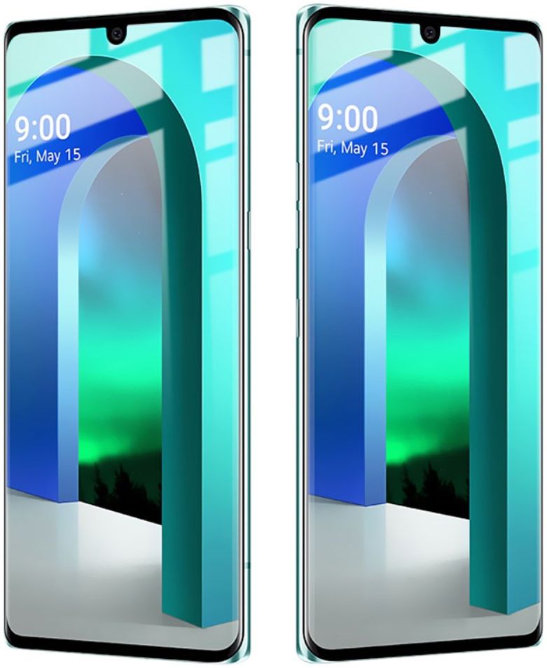 LG Velvet IMAK 3D Curved Full Cover Tempered Glass afbeelding 3