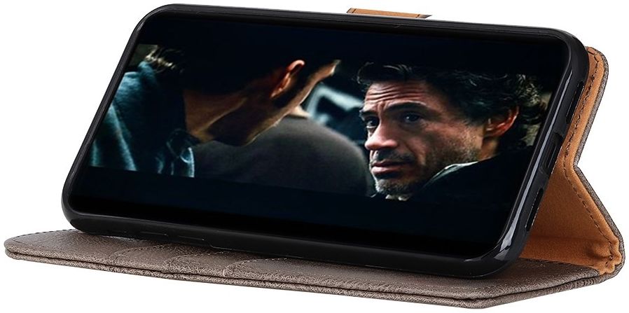 KHAZNEH OnePlus Nord Hoesje Portemonnee Book Case Grijs afbeelding 4