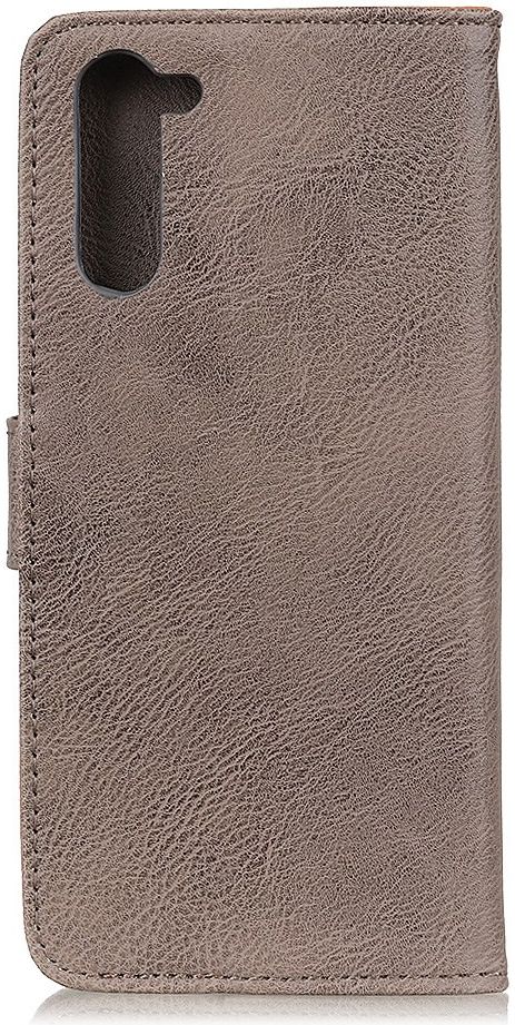 KHAZNEH OnePlus Nord Hoesje Portemonnee Book Case Grijs afbeelding 6