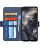 OnePlus Nord Hoesje Wallet Book Case Blauw