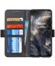 OnePlus Nord Hoesje Wallet Book Case Zwart