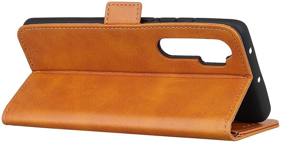 OnePlus Nord Hoesje Wallet Book Case Bruin afbeelding 4
