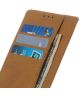 OnePlus Nord Book Case Hoesje Wallet Kunst Leer Zwart