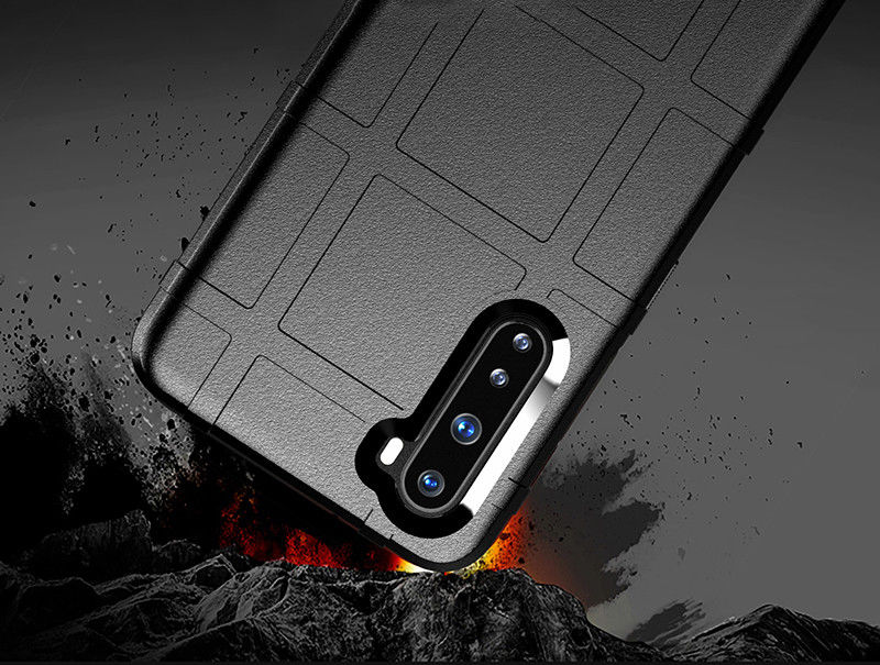 OnePlus Nord Hoesje Shock Proof Rugged Shield Zwart afbeelding 7