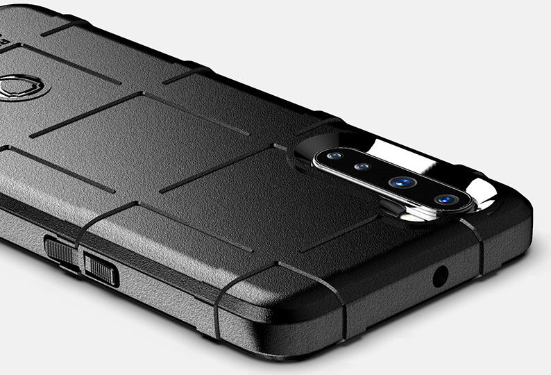 OnePlus Nord Hoesje Shock Proof Rugged Shield Zwart afbeelding 8
