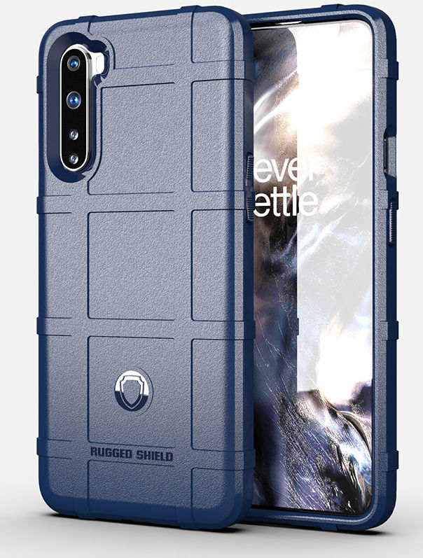OnePlus Nord Hoesje Shock Proof Rugged Shield Blauw afbeelding 2