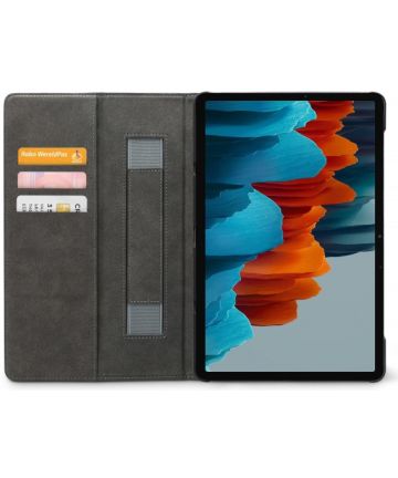 Mobilize Samsung Galaxy Tab S7 Tri-fold Hoes Zwart Hoesjes