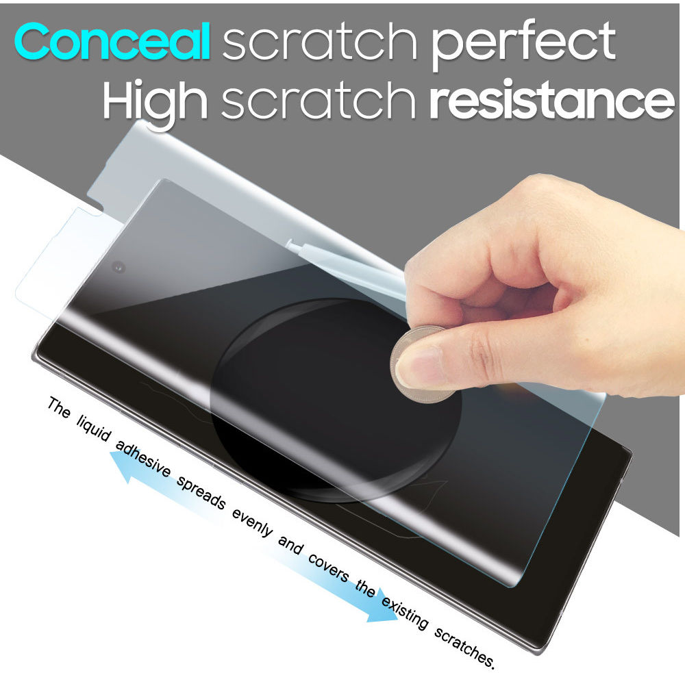 Whitestone Dome Glass Samsung Galaxy Note 20 Ultra Screen Protector afbeelding 5