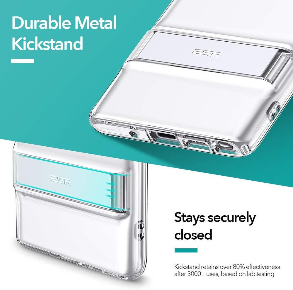 Samsung Galaxy Note 20 ESR Back Cover Met Kickstand Transparant afbeelding 5