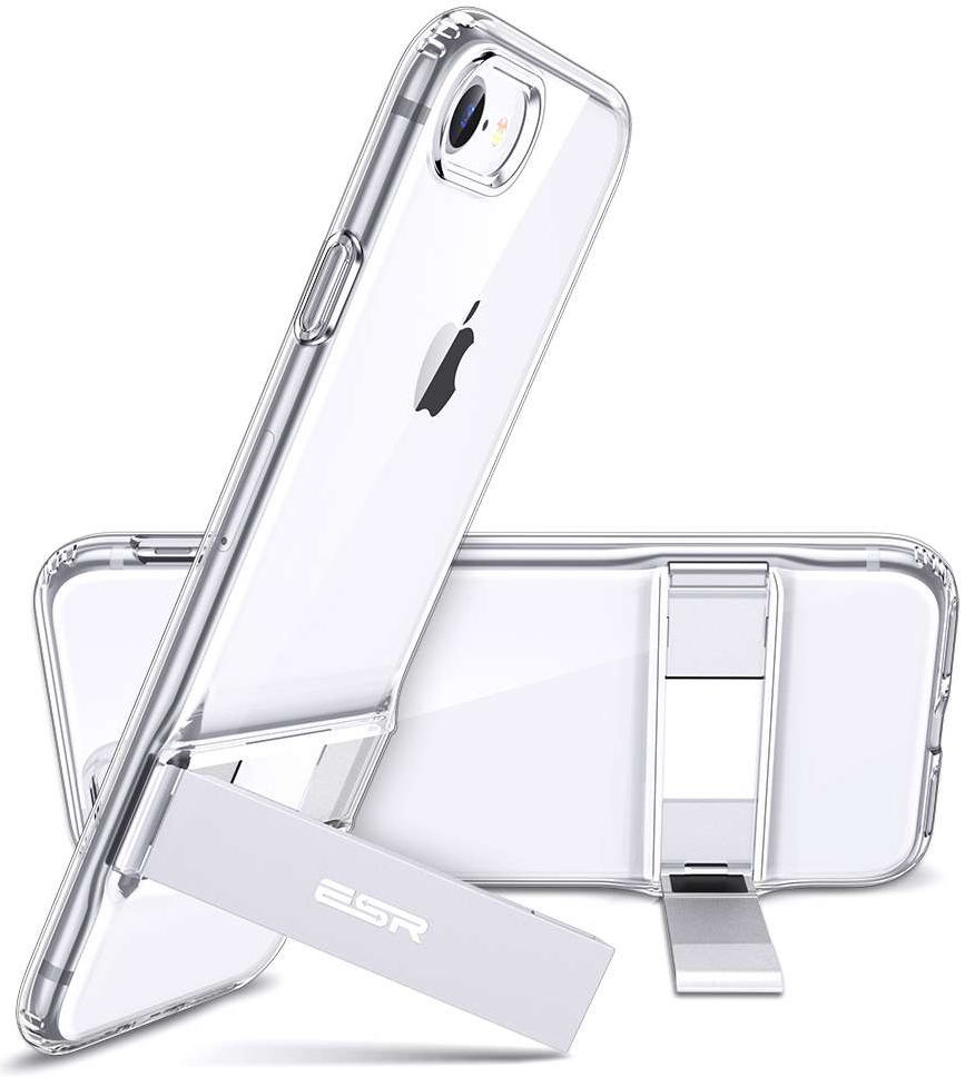 Apple iPhone 7/8/SE2020 ESR Back Cover Met Kickstand Transparant afbeelding 2