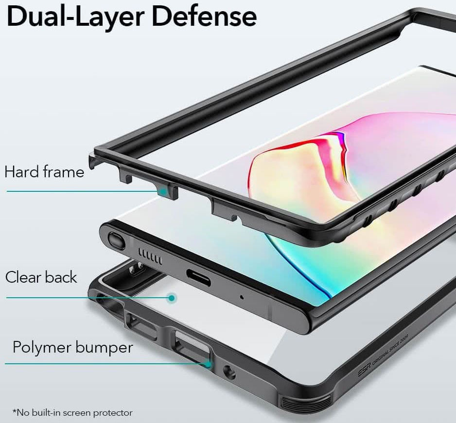 ESR Alliance Protect Hoesje Samsung Galaxy Note 20 Ultra Zwart afbeelding 5