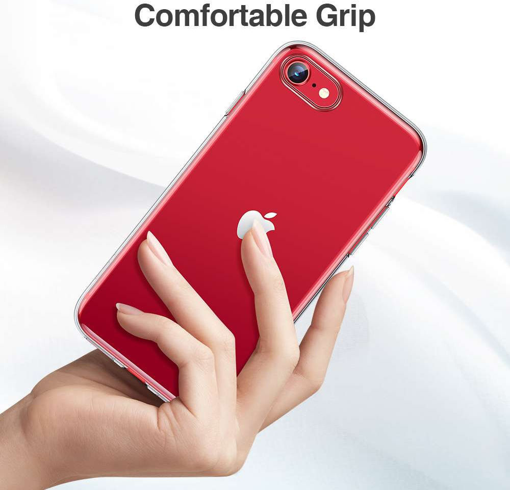 ESR Essential iPhone 7/8/SE 2020 Transparante TPU Back Cover afbeelding 6