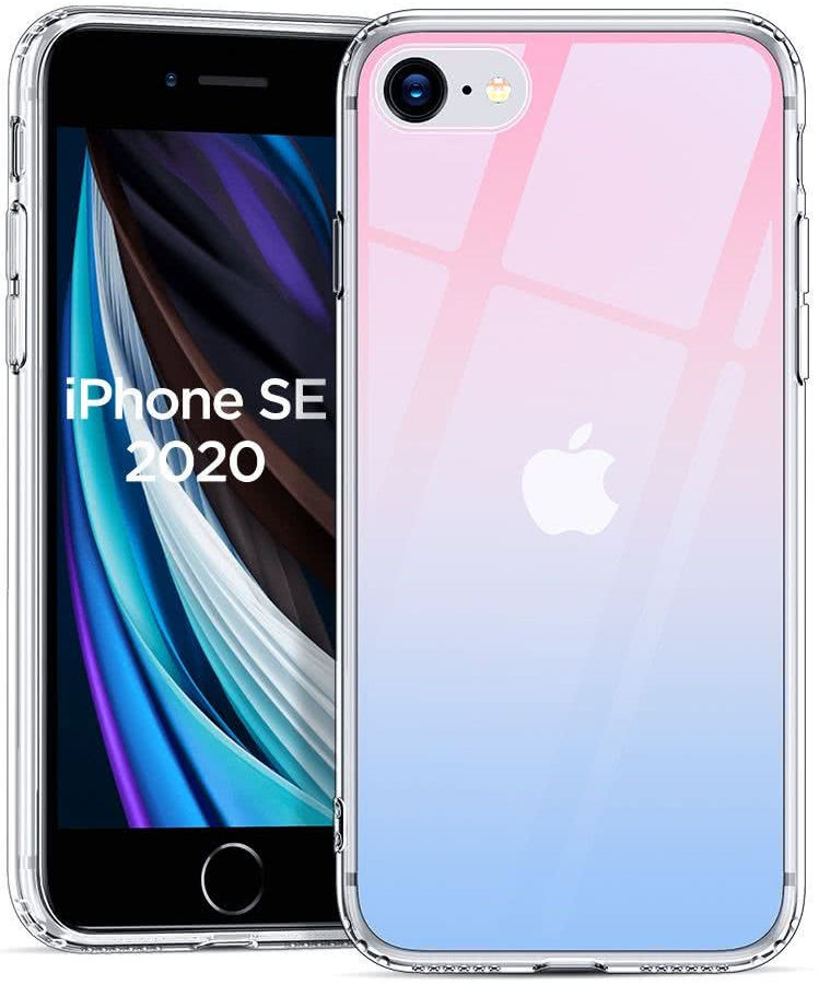 ESR Ice Shield iPhone SE (2020/2022) Hoesje Hard Plastic Rood / Blauw afbeelding 1