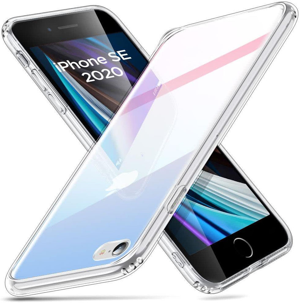 ESR Ice Shield iPhone SE (2020/2022) Hoesje Hard Plastic Rood / Blauw afbeelding 2