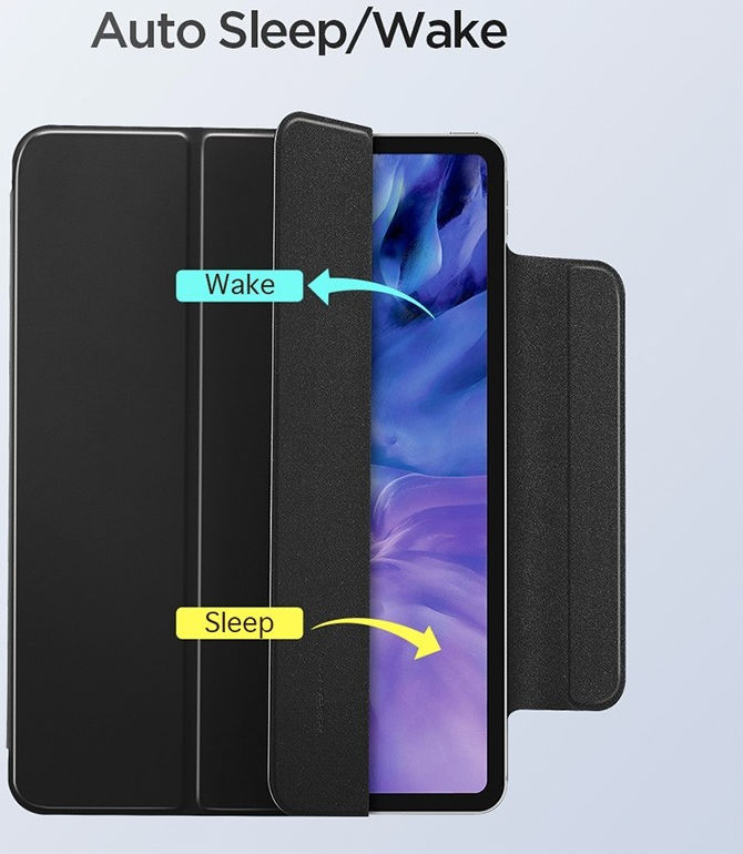 ESR Rebound Book Case iPad Pro 11 (2018/2020/2021)Air 2020 Zwart afbeelding 4
