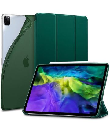ESR Rebound Tri-fold Case iPad Pro 11 (2018/2020) Groen Hoesjes