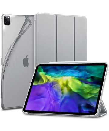 ESR Rebound Tri-fold Case iPad Pro 11 (2018/2020) Zilver Hoesjes