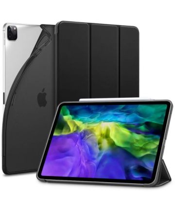 ESR Rebound Apple iPad Pro 12.9 2018 / 2020 Bookcase Transparant Zwart Hoesjes
