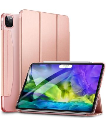 ESR Yippee Tri-fold Cover iPad Pro 11 (2018/2020/2021) Hoes Roze Goud Hoesjes