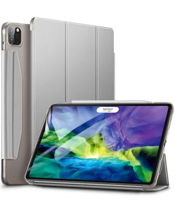 ESR Yippee Tri-fold Cover iPad Pro 11 (2018/2020) Zilver Hoesjes