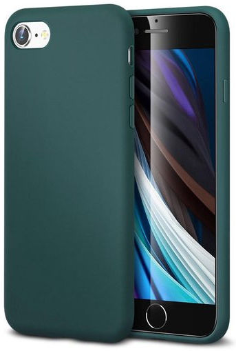 ESR Yippee Apple iPhone 7/8/SE 2020 Siliconen Hoesje Groen afbeelding 1