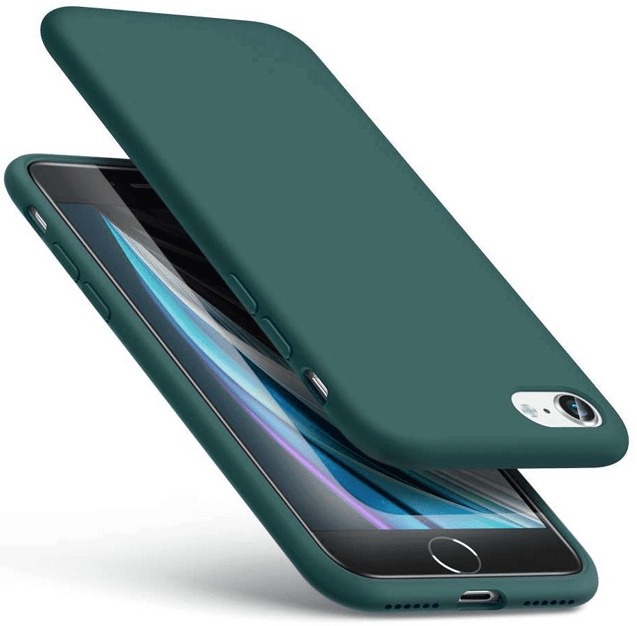ESR Yippee Apple iPhone 7/8/SE 2020 Siliconen Hoesje Groen afbeelding 3
