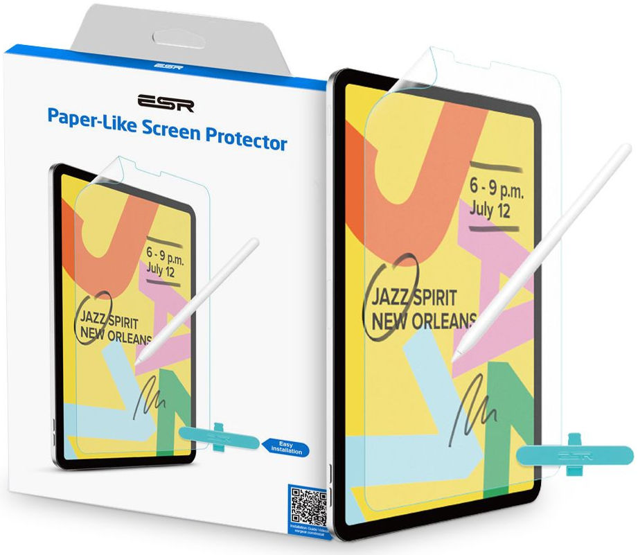 ESR Apple iPad Pro 12.9 Papier Gevoel Screen Protector afbeelding 1