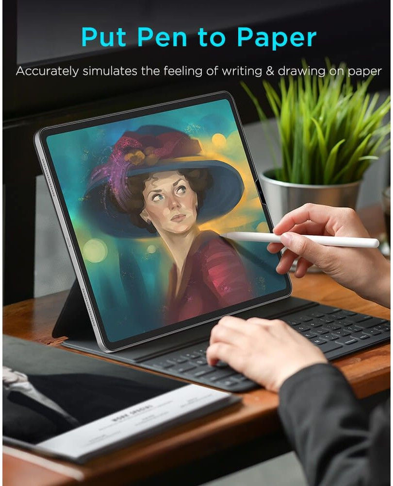 ESR Apple iPad Pro 12.9 Papier Gevoel Screen Protector afbeelding 5