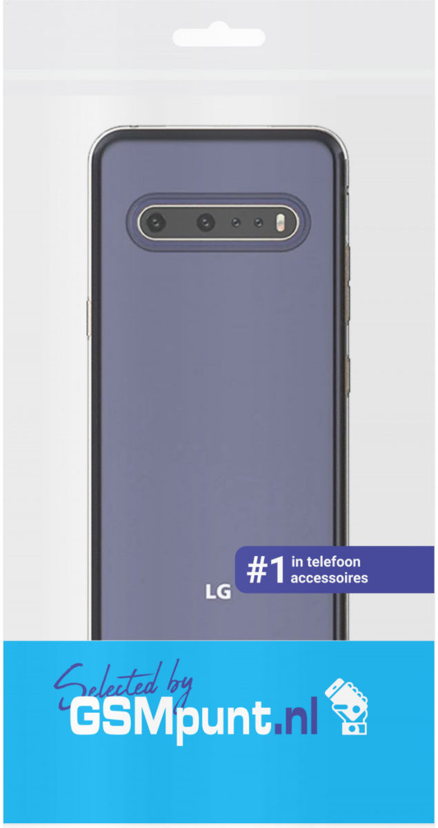 LG V60 ThinQ 5G Hoesje Dun TPU Transparant afbeelding 3