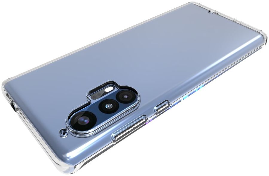 Motorola Edge Hoesje Dun TPU Transparant afbeelding 2