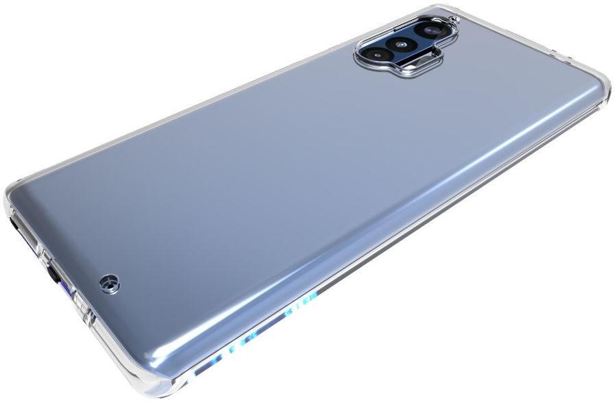 Motorola Edge Hoesje Dun TPU Transparant afbeelding 4