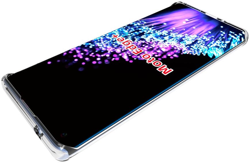 Motorola Edge Hoesje Dun TPU Transparant afbeelding 5