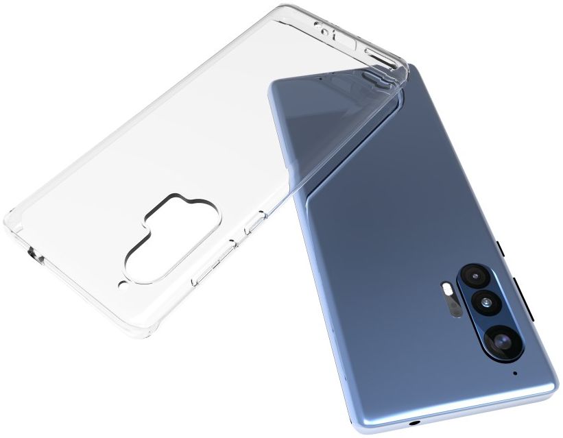 Motorola Edge Hoesje Dun TPU Transparant afbeelding 7