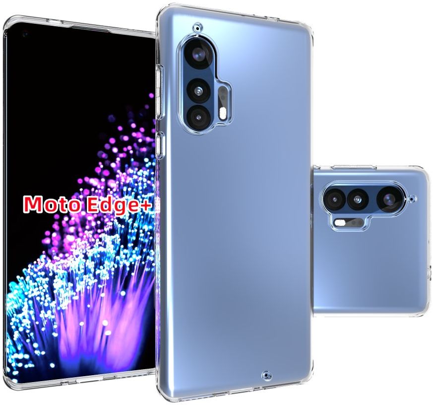 Motorola Edge Hoesje Dun TPU Transparant afbeelding 8