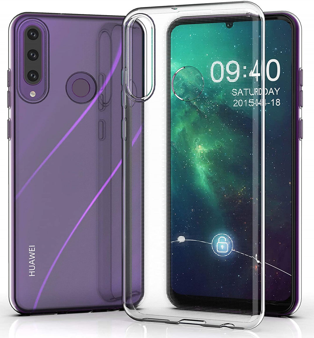 Huawei Y6p Back Cover Dun TPU Transparant afbeelding 7