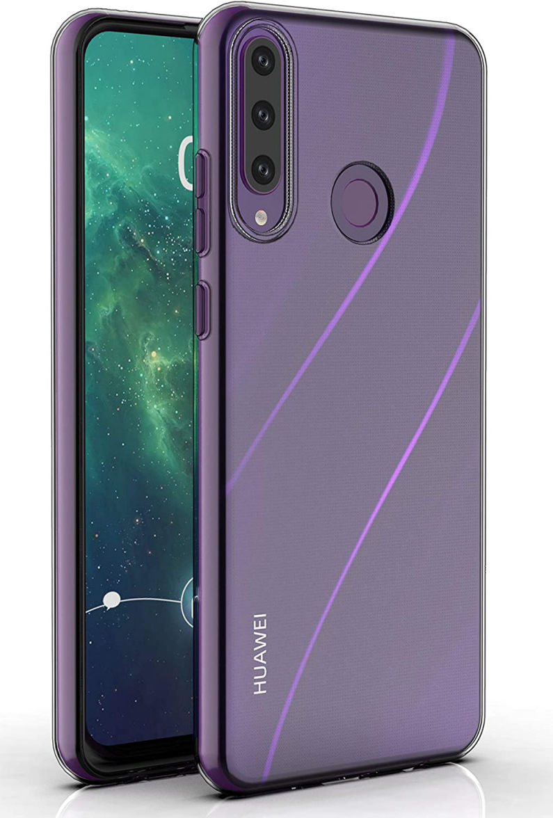 Huawei Y6p Back Cover Dun TPU Transparant afbeelding 8